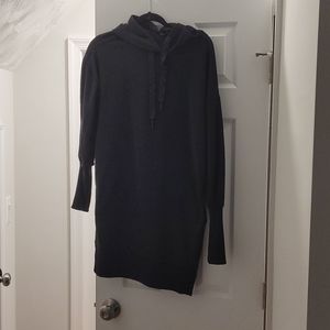 Athleta sweater dress hoodie
